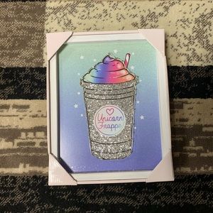 Light Up Unicorn Frappe Wall Decor